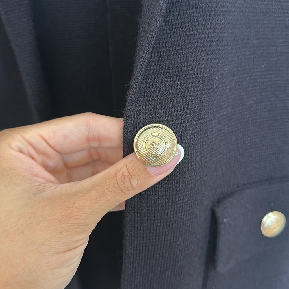 Cinq a Sept Blazer with Decorative Embellishments - Picture 8 of 11
